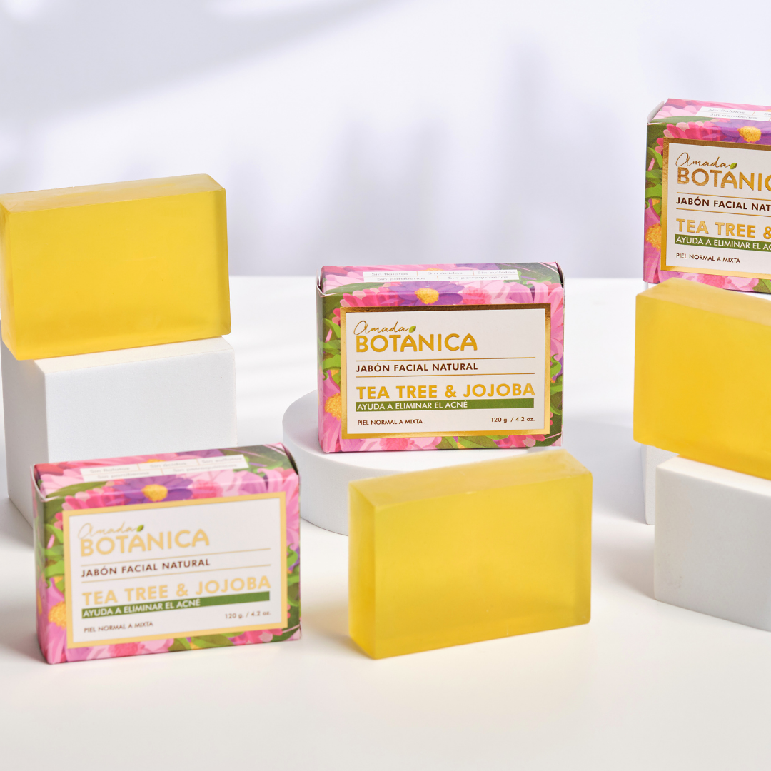 JABÓN ANTI-ACNÉ TEA TREE & JOJOBA