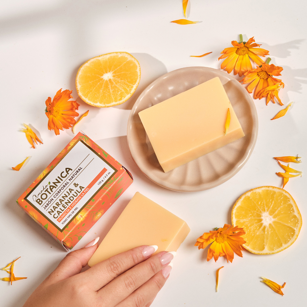 JABÓN CORPORAL NARANJA & CALÉNDULA