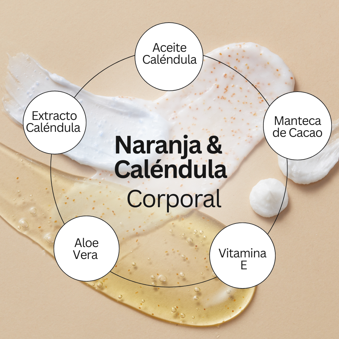 JABÓN CORPORAL NARANJA & CALÉNDULA
