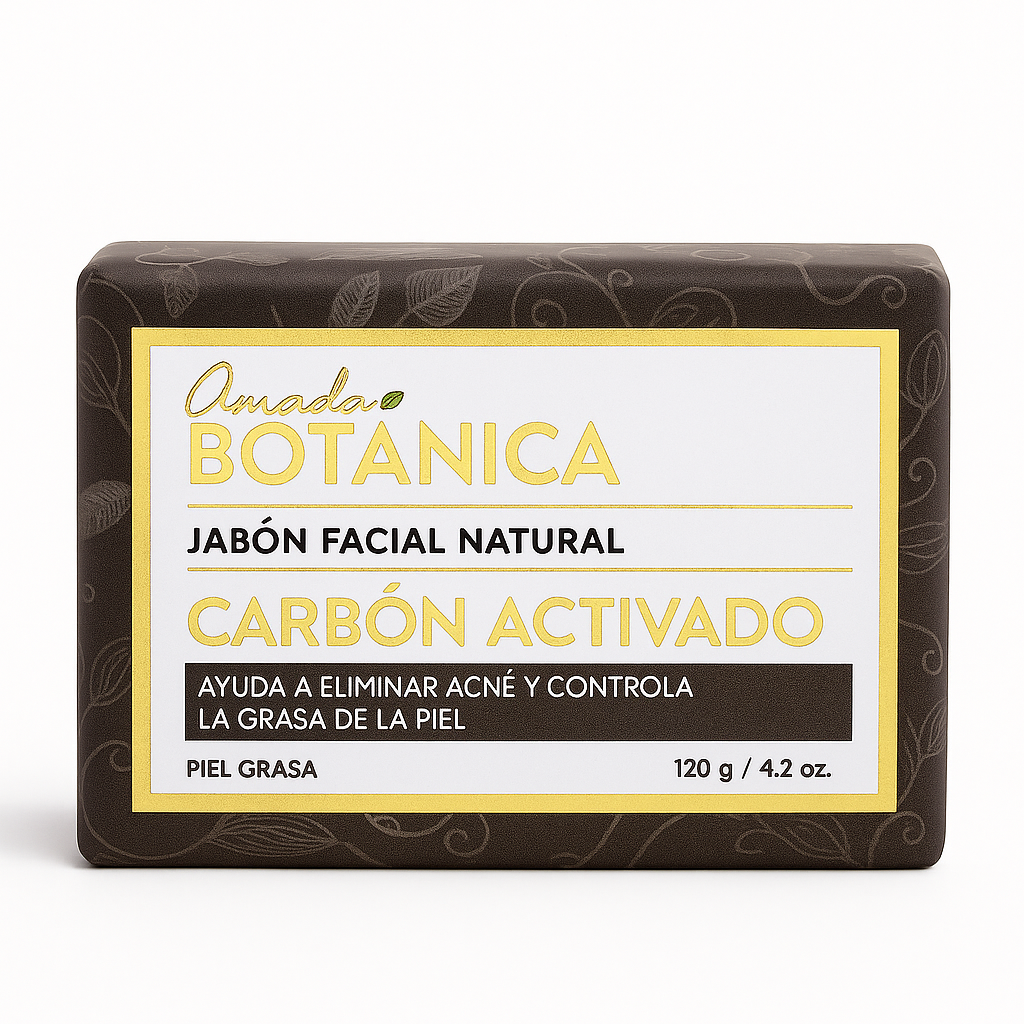 JABÓN ANTI-ACNE PIEL GRASA CARBÓN ACTIVADO