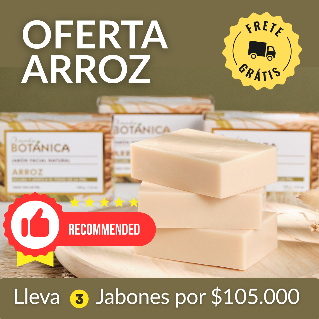 OFERTA JABÓN ARROZ
