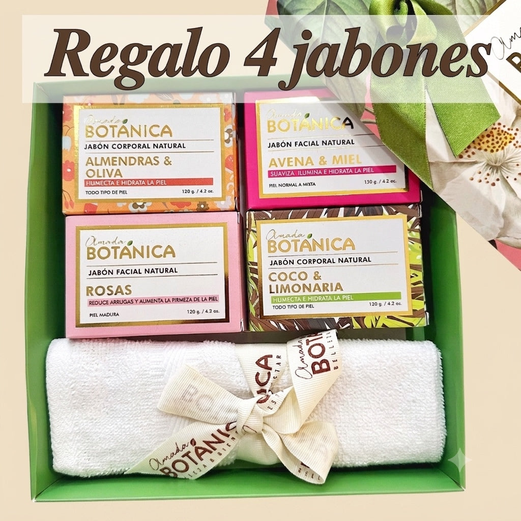 Regalo 4 jabones