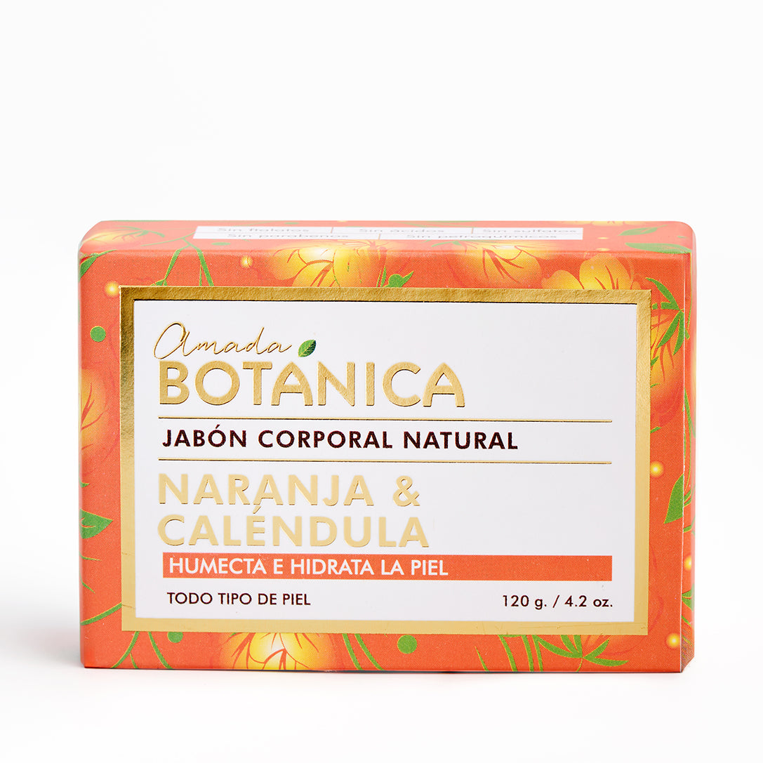 JABÓN CORPORAL NARANJA & CALÉNDULA