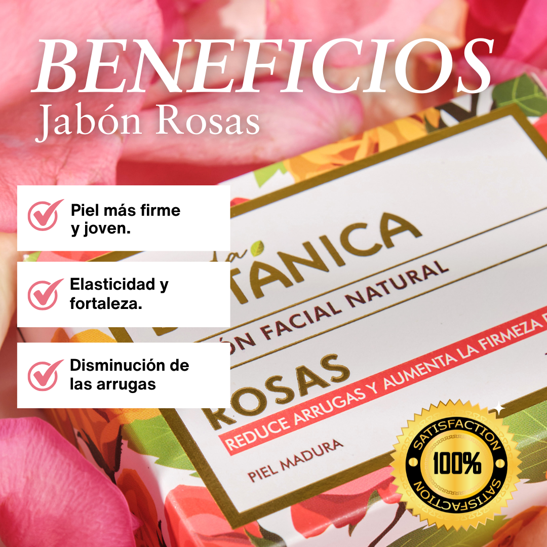 JABÓN ANTI-EDAD ROSAS
