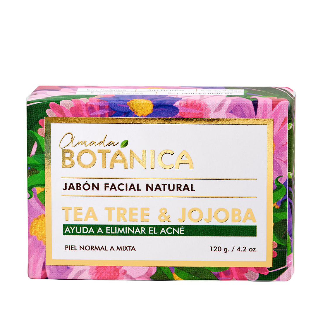 JABÓN ANTI-ACNÉ TEA TREE & JOJOBA