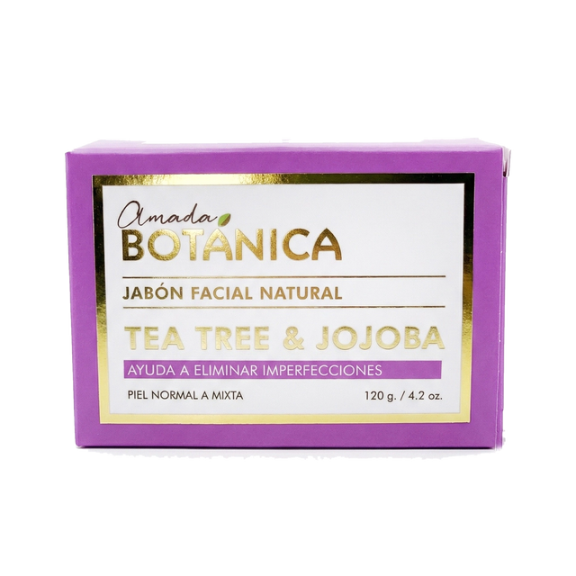 JABÓN ANTI-ACNÉ TEA TREE & JOJOBA
