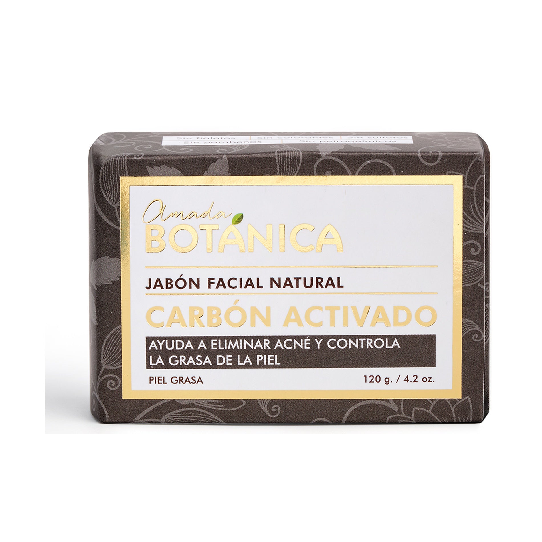 JABÓN ANTI-ACNE PIEL GRASA CARBÓN ACTIVADO