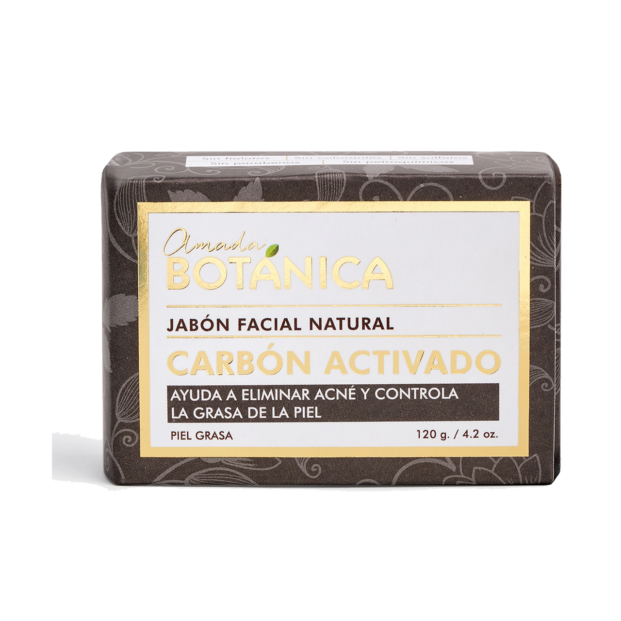 JABÓN ANTI-ACNE PIEL GRASA CARBÓN ACTIVADO
