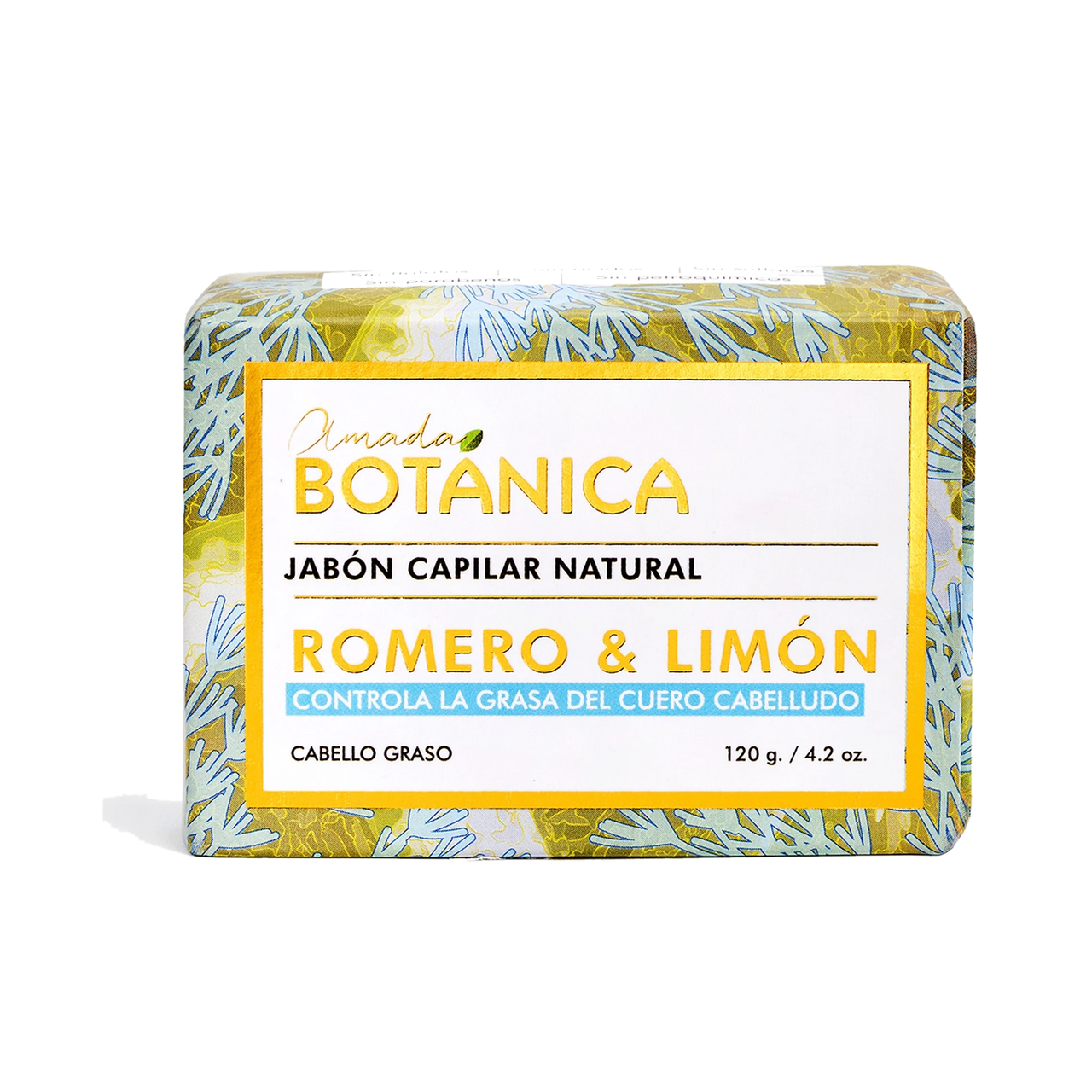 SHAMPOO ANTI-GRASA ROMERO & LIMÓN