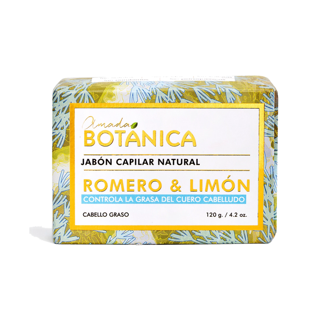 SHAMPOO ANTI-GRASA ROMERO & LIMÓN
