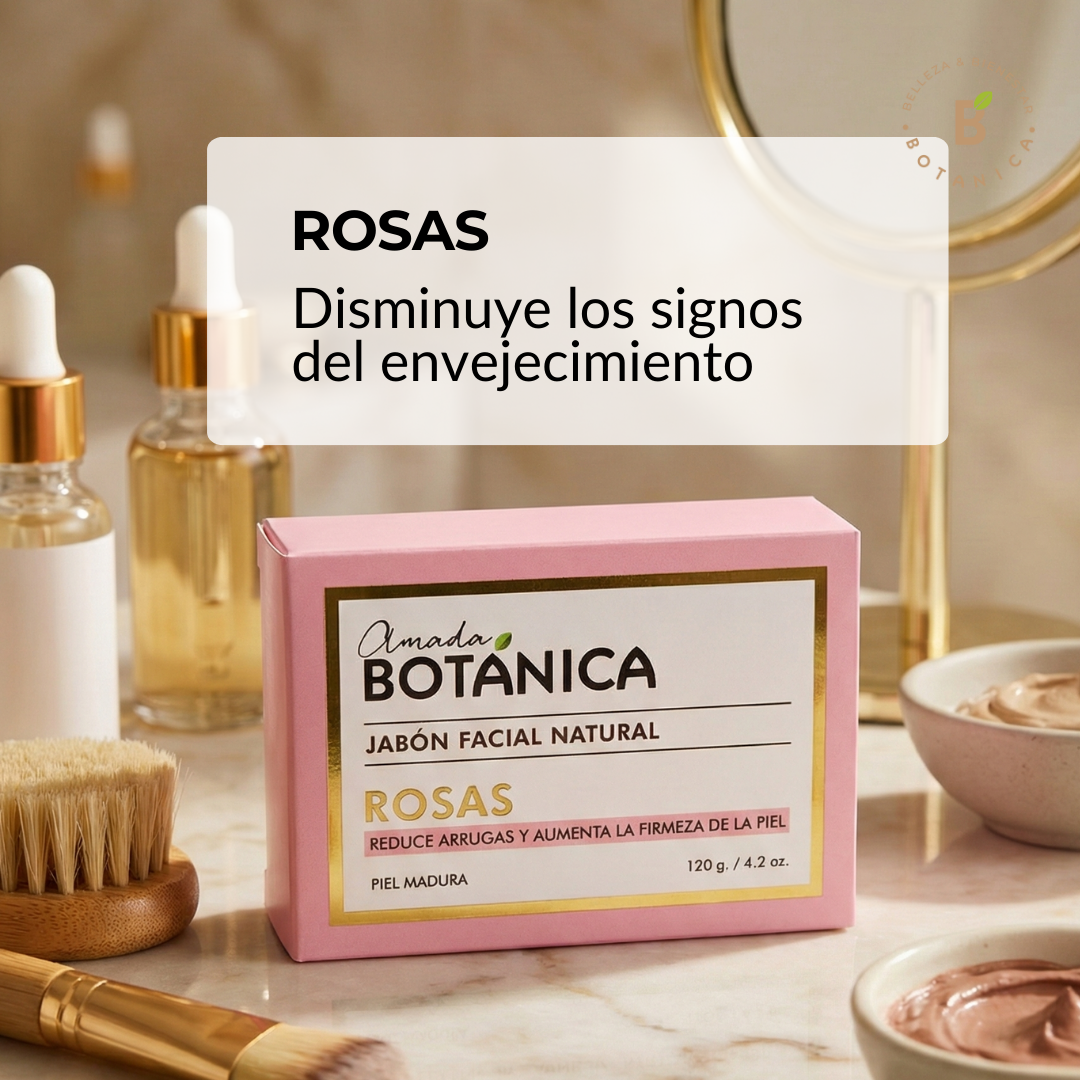 JABÓN ANTI-EDAD ROSAS