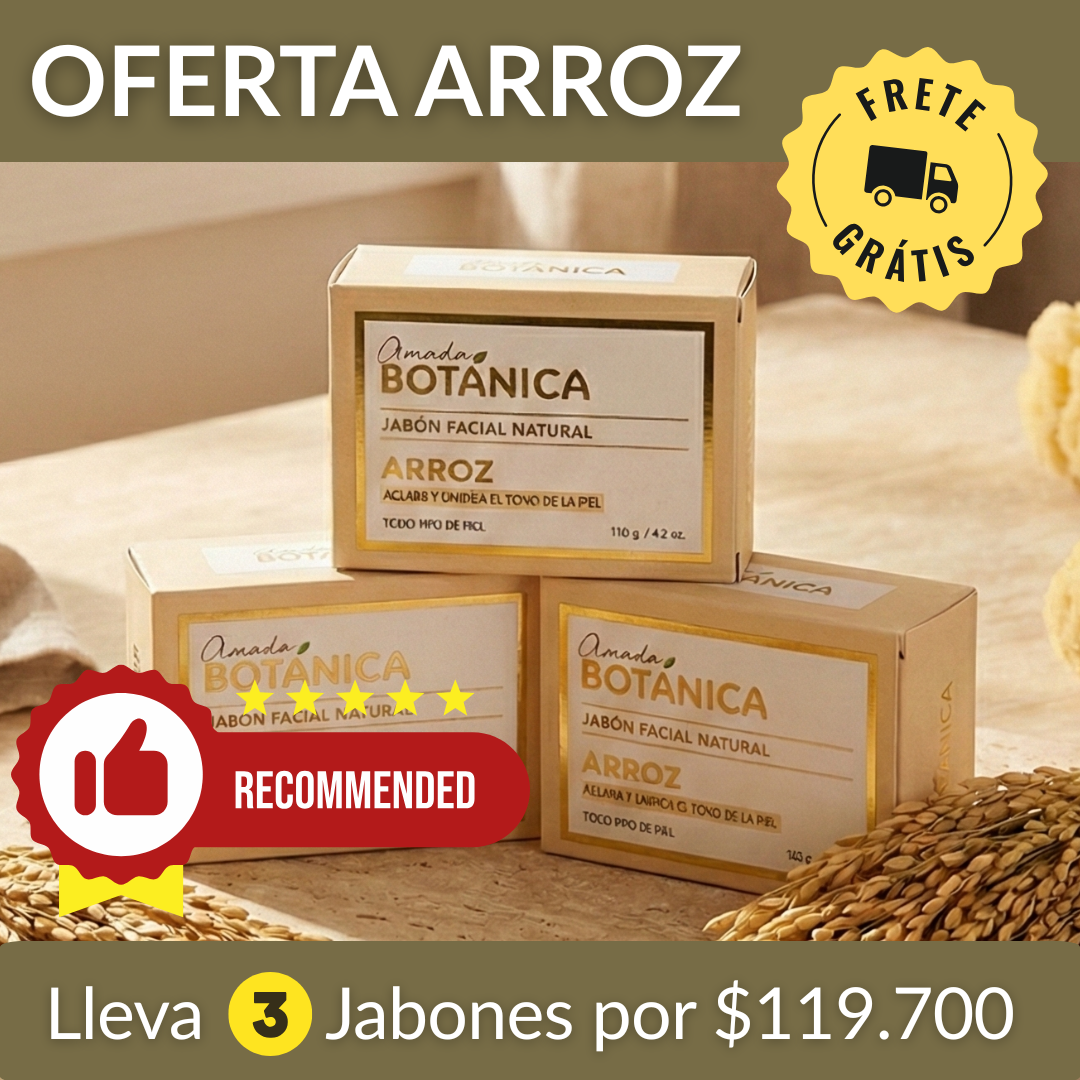 OFERTA JABÓN ARROZ