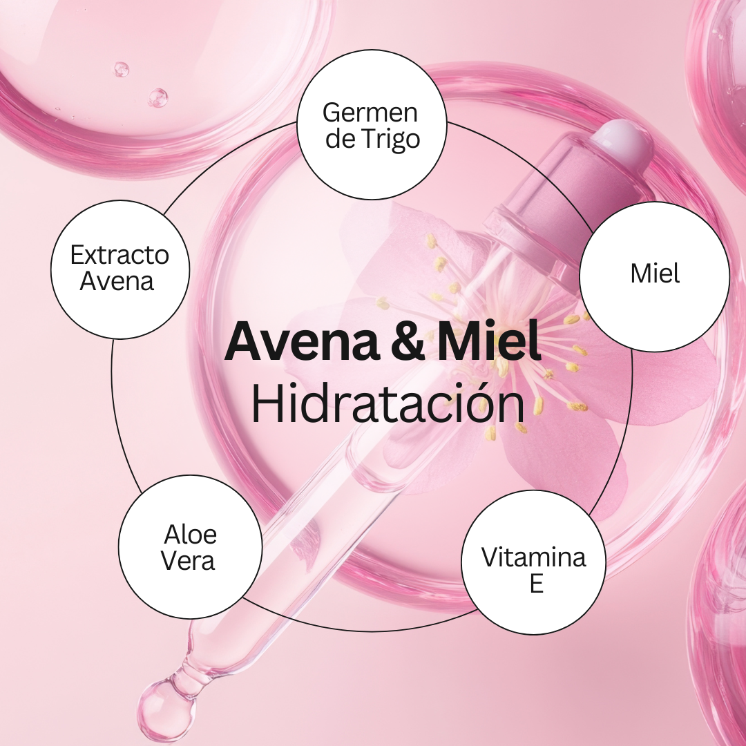 JABÓN HUMECTANTE AVENA & MIEL