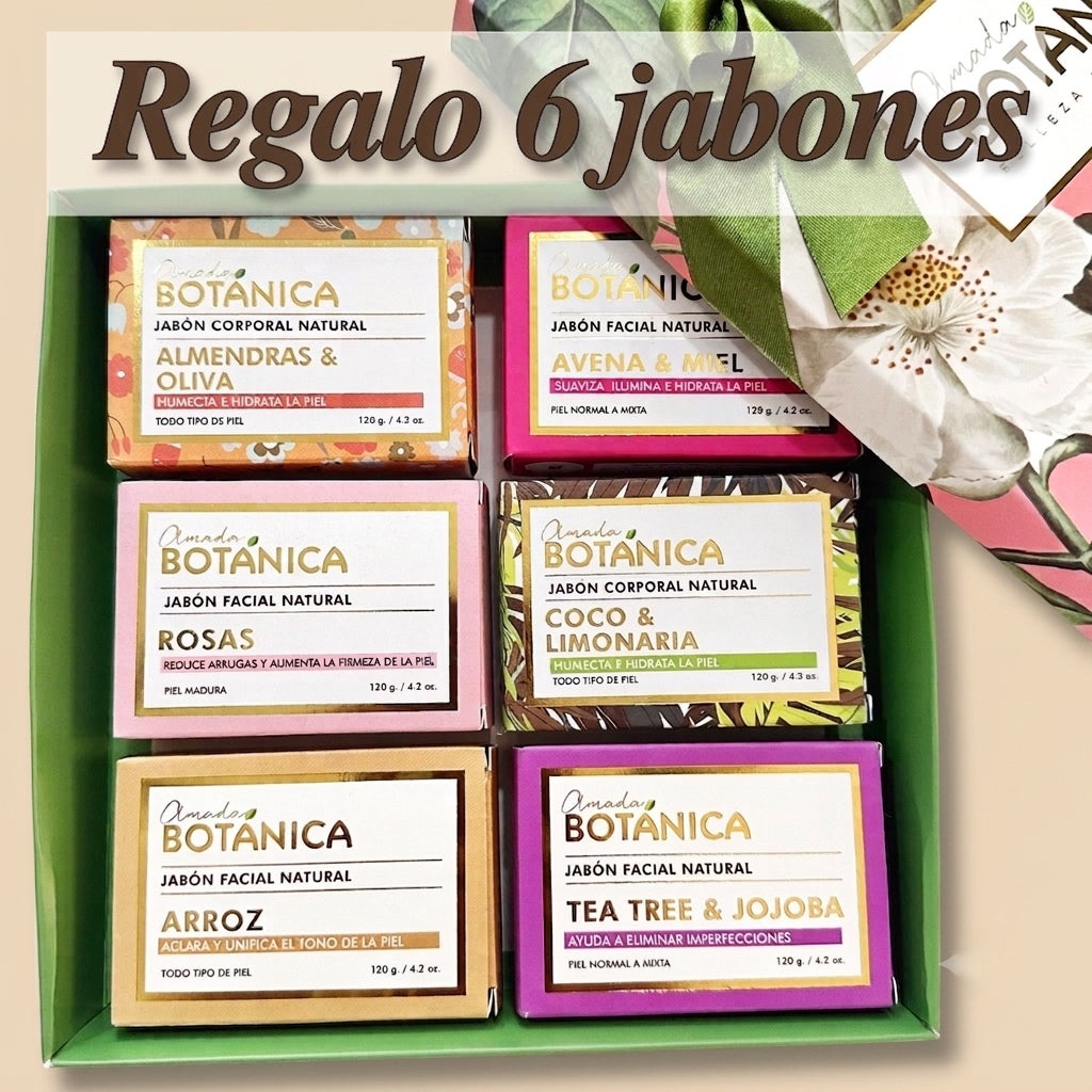 Regalo 6 jabones